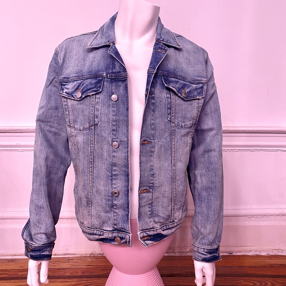 7 for all Mankind men’s denim jacket size M